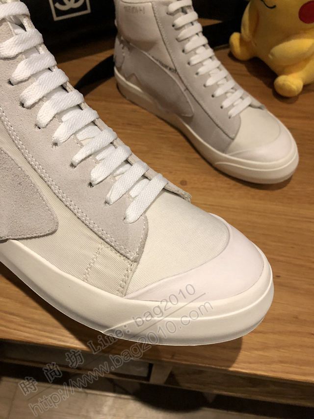 Nike男鞋 2019秋冬 耐克聯名Air Jordan 1最新系列 耐克高幫磨砂牛皮休閒男鞋  hdx13090